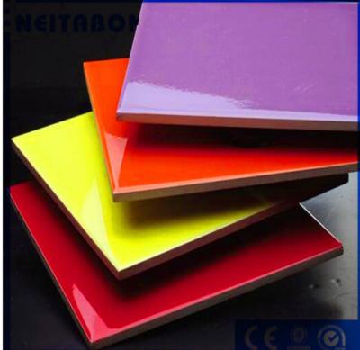 China Mould proof fire retardant Building Cladding 3MM 4MM 5MM 6MM 7MM ACP Sheets For Wall for sale