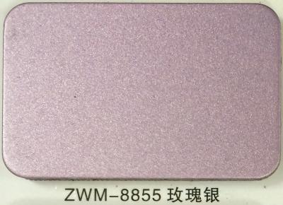 China Chemical Polishing Rose Silver 1220*2440mm Solid Aluminium Sheet for sale