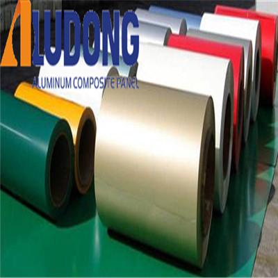 China 1100 5005 H24 Color Coated Aluminum Coils For Composite Panels for sale