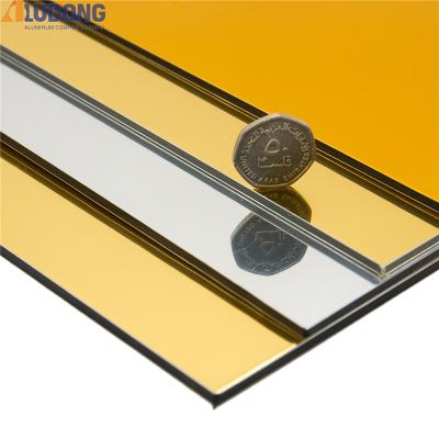 China High quality  Mirror Aluminum Composite Panel for sale