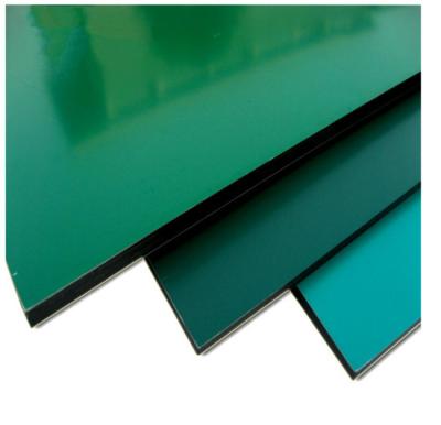 China 1220x2440mm Aluminium Acp Sheet Double Sided Colored For Printing for sale