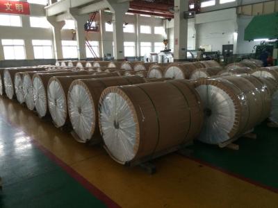 China 1220mm vorgestrichene Aluminiumspule mit dem Polyester-Beschichtungs-Feuerfest machen zu verkaufen