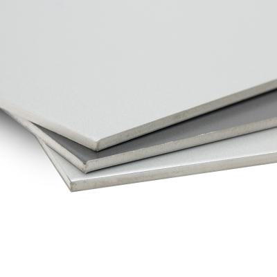 China Silver Mirror 1570mm Fireproof Aluminum Composite Panel FR ACP For Building Cladding for sale