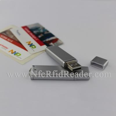 中国 USB のドングル MIFARE RFID の読者モジュール MIFARE 古典的な 1k/4k /MIFARE Ultralight C/Ntag213 Ntag215 Ntag216 販売のため