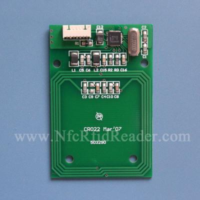 China NFC contactless smart card reader Writer Module for Admission control card for sale