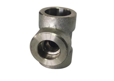 China Stainless Steel Equal B16.11 9000LB Socket Weld Tee for sale