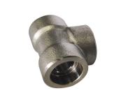 china Forged 2000LB ASME B16.11 Socket Weld Tee For Gas