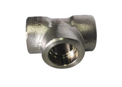 China Equal Tee F51 S32750 6000LB Socket Pipe Fitting for sale