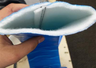 China Filtro perfurado agulha de feltro revestido com o sistema azul da membrana CIPP da cor TPU à venda
