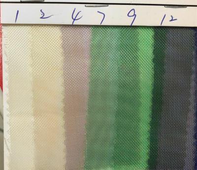 Cina maglia di nylon della selezione della finestra della maglia della maglia della maglia variopinta del poliestere in vendita