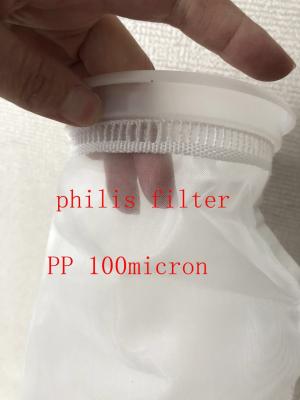 China mono malha de nylon, malha do poliéster, saco de filtro da malha do polipropileno para o filteration líquido à venda