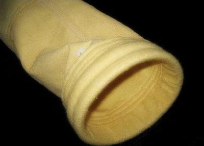 China Grueso industrial de los bolsos de filtro de paño de la tela P84 Nomex del filtro de aire 2m m en venta