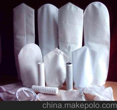 Cina Sacchetto filtro industriale non tessuto, sacchetto filtro liquido del tessuto del filtro da PPS P84 in vendita