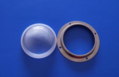 China 30w 50W Anti Glare LED Lens 120 Degree For Flood Light , 78mm diameter for sale