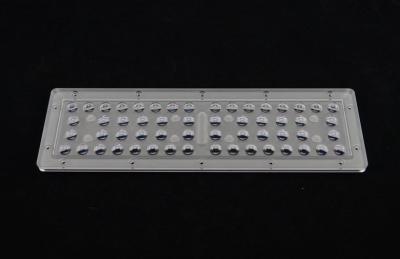 China 56W Optical Led Lens Array For SMD 3030 Street Lighting , 233*55*1.5mm PCB Size for sale