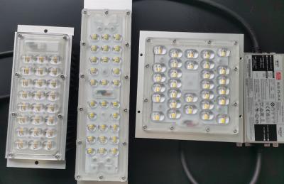 China 50W SMD 5050 LED Street Light Components , LED Lens 236x70mm 130x130mm for sale