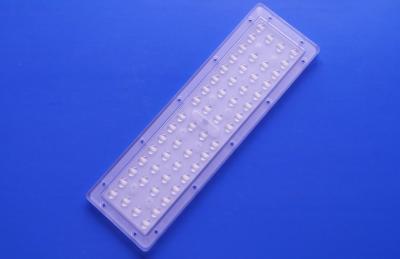 China 56w 3030SMD 150-160LM/W White LED PCB Board With LENS For Street lighting for sale