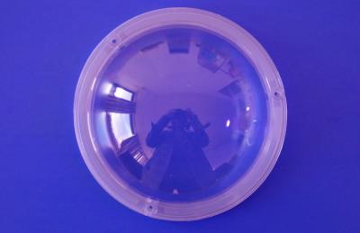 Chine couverture en plastique transparente élevée 20W - 300W de couverture de lentille de lumière de baie de diamètre de 168MM à vendre