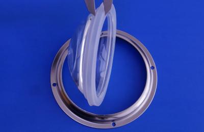 China Dia 100mm Led glass lens , LED Optical Lens For projector light for sale