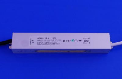China 15W  12vdc Outdoor Led Constant Voltage Driver For Led Strips , Decorative Lighting for sale