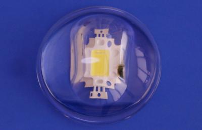 China Lente conduzida da luz de rua do vidro de Borosilicate, tampa da lente leve conduzida para o diodo emissor de luz de 10 watts à venda