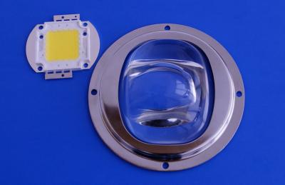 China Lentes de vidro da lente da luz de rua do diodo emissor de luz de 120 x 60 graus impermeáveis com suporte do metal à venda