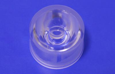 China 20mm Transparent 45 degree PMMA Led Lens for 1 Watt high power Bridgelux Leds for sale