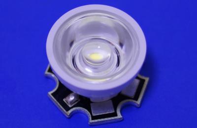 China Clear Led Collimator PMMA flashlight Lens 40 degree , 93% Transmittance for sale