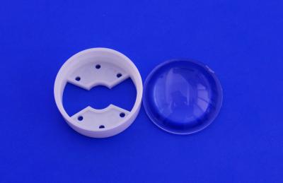 China 1W 3W Led Collimator Lens , PMMA Led ball lenses for Led Torch Light for sale