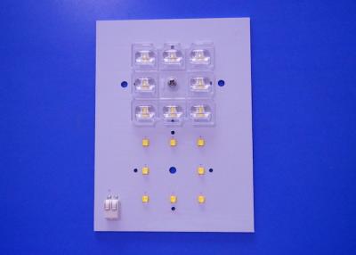 China Customized Led Light Pcb Board XTE / XPG3 LED With 8 In 1 Lens 147x72 Degree TPII M for sale