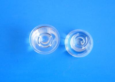 China 20mm Diameter Led Optics Lenses 5 Degree PMMA 1w 3w High Power 93%  Transmittance for sale