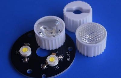 China 5 Degree PMMA LED Lens 1W /3W Optical PMMA For Led Spot Lighting for sale