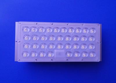 China 3030SMD 150mA LED Street Light Module 100x140 Degree PCB Board Wide Angle Lens for sale