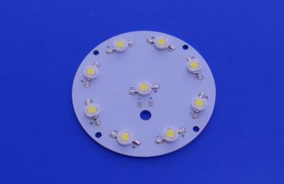 China A placa do PWB do diodo emissor de luz que monta Bridgelux lasca o diodo emissor de luz de alumínio da placa personalizado à venda