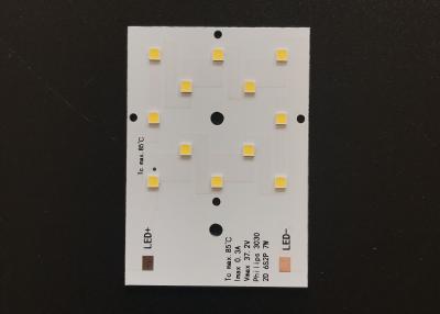 중국 SMD 3030 작은 사이즈 7W 알루미늄 PCB 보드 두께 1.5 밀리미터 판매용