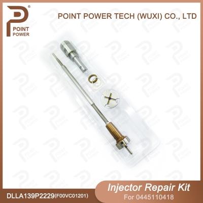 China Bosch Injector Repair Kit For Injectors 0445110418 Nozzle DLLA139P2229 And F00VC01201 for sale