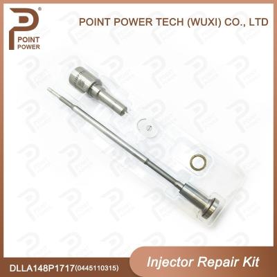 Chine 0445110315 Kit de réparation d'injecteurs Bosch avec buse DLLA148P1717 à vendre