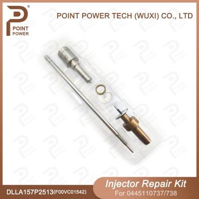 China Bosch Injector Repair Kit For Injectors 0445110737/738 With Nozzle DLLA157P2513 for sale