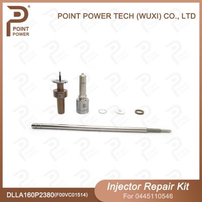 China Bosch Injector Repair Kit For Injectors 0445110546 With Nozzle DLLA160P2380 for sale