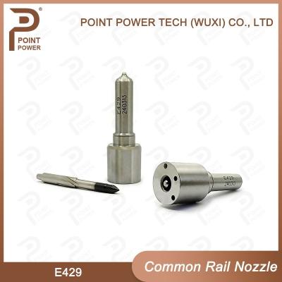 China E429 Injector Delphi Common Rail Nozzle de aço de alta velocidade Cores prateadas à venda
