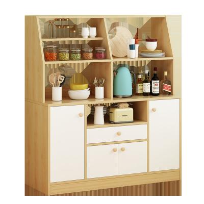 China OEM White 80x30x80cm Kitchen Sideboard Cabinet For display for sale