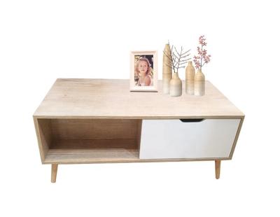 China Low White 110X55X42.5cm Solid Wood TV Bench With Melamine Finishing for sale
