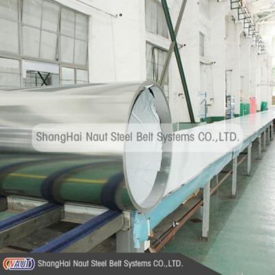 China Martensitic High Strength Metal Conveyor Belt 1200mm Stainless Incline for sale