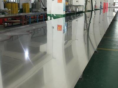 China Anti Corrosion Conveyor Stainless Steel Belt Mirrored Silver Stainless Steel for sale