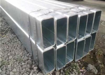 China Hot dip galvanized rectangul steel pipe for sale