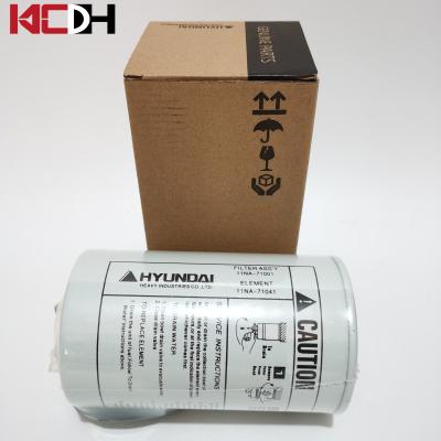 China Hyundai Excavator Engine Parts Diesel Fuel Water Separation Filter 11na-71041 for sale