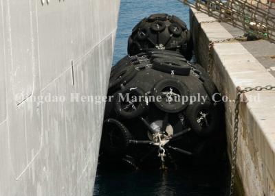 China Hollow Rubber Sea Guard Fenders , Marine Boat Fenders For Docks Jetty for sale