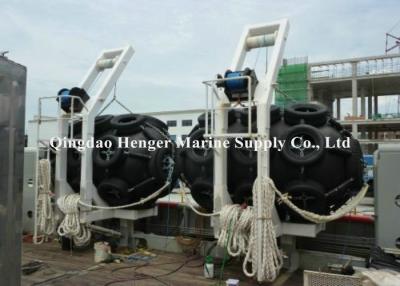 China Ship Dock Pneumatic Rubber Fender Synthetic Tyre Cord Fabric Material for sale