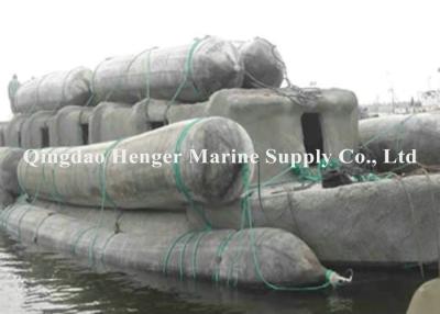 China Natural Rubber Boat Marine Salvage Airbags For Launching And Salvage for sale