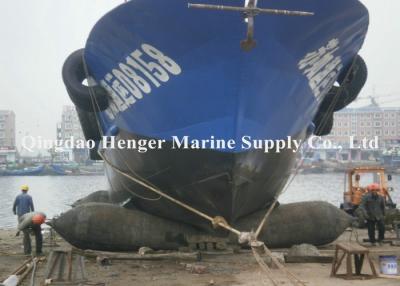 China Good Tightness Boat Lift Air Bags , Ccs Inflatable Boat Recovery Airbags for sale